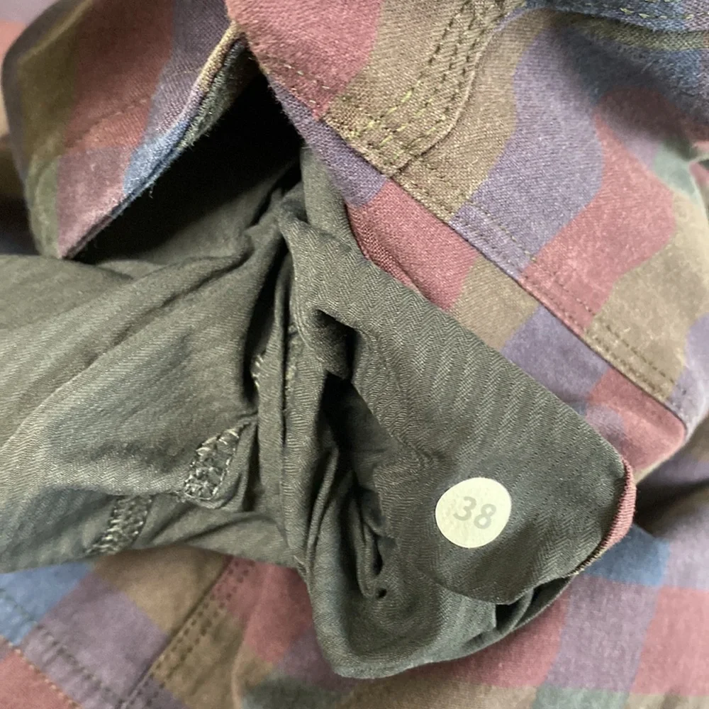 Lululemon Plaid Stretch Commission Shorts